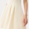 Square Neck Drop Waist Mini Dress - Image 5