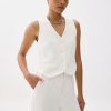 Relaxed V-neck Vest - Image 2