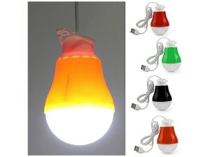 5 PIECES OF DC 5V 5W Portable LED Bulb USB Light