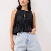 Round Neck Babydoll Tank Top - Image 2