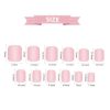 Mateamoda 24 PCS Wearing Nails Beauty Nail French Long Press On Nails - Image 3