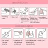 Mateamoda 24 PCS Wearing Nails Beauty Nail French Long Press On Nails - Image 2