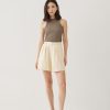Linen Wide Leg Shorts - Image 4