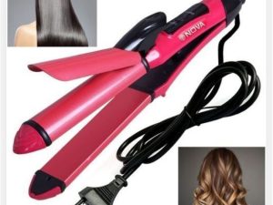 Nova 2 IN 1 HAIR STRAIGHTENER AND CURLER