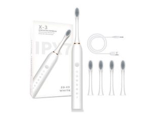 Six-speed Electric Toothbrush USB Charging-White