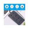 Power Strip 6 AC Sockets & 3 USB 1 Type C Port 6FT Cord - Image 4