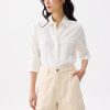 Cotton High Waist A-line Shorts - Image 2