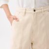 Cotton High Waist A-line Shorts - Image 5