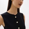 Tailored Long Knit Vest - Image 5