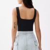 Denim High Waist A-line Shorts - Image 2